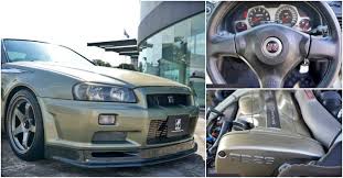 Kereta itu dipercayai menggunakan sistem suspensi angin, rim dan tayar baharu, sistem ekzos titanium dan kemungkinan ada talaan semula enjin oleh liberty walk. Nissan Skyline Gt R R34 V Spec Ii Nur Ini Dijual Pada Harga Rm2 Juta Di Malaysia Motoqar