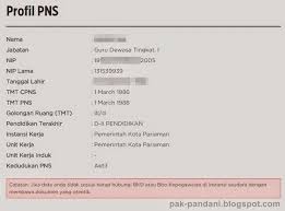 Cara mengetahui mencari formasi jabatan cpns berdasarkan latar belakang pendidikan instansi yang menyediakan dan berdasarkan jabatan yang dicari pada post sebelumnya telah dikabarkan tentang berita penundaan pendaftaran tes cpns 2019. Cara Cek Nip Di Situs Bkn Go Id Blog Pak Pandani