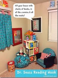 Obseussed Dr Seuss Rooms And Reading Nook Ideas Reading Nook Reading Nook Kids Seuss Crafts