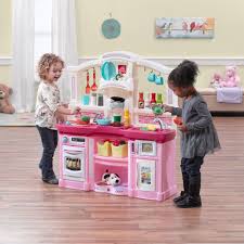 Step2 Fun With Friends Kitchen Pink Pretend Fun Step2 Kids Play Kitchen Childrens Play Kitchen Pink Play Kitchen