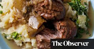 These tender and sticky braised beef cheeks are ideal for dinner. Nigel Slater S Pigs And Ox Cheek With Kale And Celeriac Mash Recipes Food The Guardian