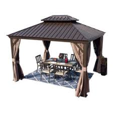 Features a vented canopy for stability in windy conditions. The Best Gazebos For Your Backyard Deck Or Patio In 2021 Bob Vila