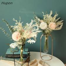 Resell value is 4g per unit. European Artificial Flowers Bouquet For Home Party Decoration Wedding Bouquet Flowers 38cm Bulrush Silk Hydrangea Fake Flowers Special Price Fcdd Cicig