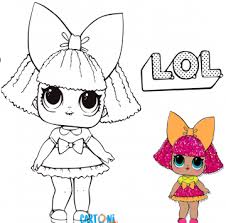 Colora Glitter Queen Di Lol Surprise The Glitterati Cartoni Animati Disegni Da Colorare Libri Da Colorare Bambole Lol