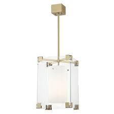 Tadley 1 Light Single Square Pendant Hudson Valley Lighting Brass Small Pendant Hudson Valley