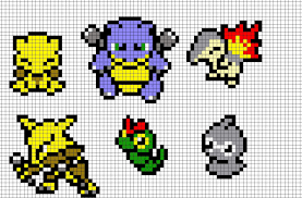 pokemon pixel art : +31 Idées et designs pour vous inspirer en images | Pixel  art pokemon, Pixel art, Pixel art minecraft