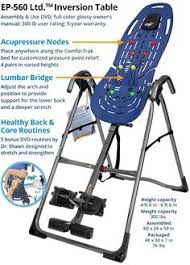 The Benefits Of Inversion And Review Of The Teeter Hang Ups Inversion Table Inversions No Equipment Workout