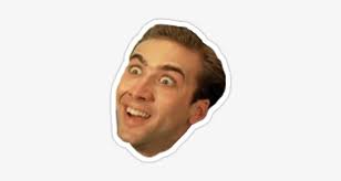 Nicolas cage has expressed his frustration with cage rage internet memes, saying they are frustrating and unfair to him and the directors of his films. Inspirational Crop Out Face From Photo Image Result Nicolas Cage Meme Png Free Transparent Png Download Pngkey
