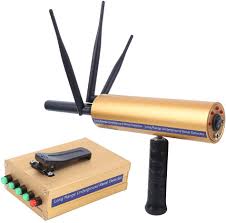 In the description it says: Caredy Aks Gold Metal Detector Treasure Scanner Treasure Hunter Rechargeable Professional Gold Metal Detector Underground Metal Detector Hand Metal Detector 1400 Metres Eu Amazon De Garten