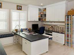 Every craft room or office needs a workstation. Custom Craft Room Organization And Built Ins Closet Factory