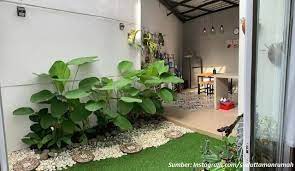 Desain taman belakang rumah dengan tanaman dinding. 11 Ide Desain Taman Belakang Rumah Sempit Cantik Keren
