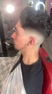 Mid Drop Low Fade Haircut
