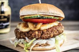 Monkey Burger Foodboom Rezept Lebensmittel Essen Essen Burger Brotchen