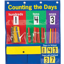 Counting The Days Pocket Chart Teaching Gadgets Circle