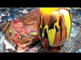 Youtube Pouring Painting Acrylic Pouring Acrylic Pouring Art