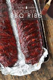 Get Our Mouth Watering Recipe Inspired By Our Favorite Baseball Team St Louis Style Bbq Ribs Created With A Signat Bbq Ribs Pork Rib Recipes Bbq Pork Ribs