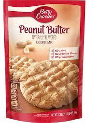 Betty Crocker Cookie Mix Peanut Butter 17 5 Oz Betty Crocker Peanut Butter Cookies Betty Crocker Cookie Mix Cookie Mix