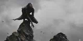 Shrike here isn't a goody. Andrew Baker Mortal Engines Shrike Concept Art