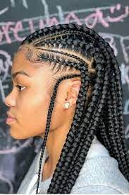 Kristen stewart rocked this cool style with a side parting and a fabulous mini braid on one side while letting her wavy hair flow naturally. Best Box Braids Hairstyles 2020 African Hair Braiding Styles African Braids Hairstyles African Hairstyles