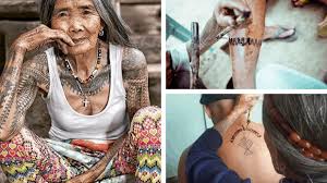 Guinness record holder, charlotte guttenberg, has 91.5 per cent of her body covered in tattoos. People Flock To Get Tattooed By This 103 Year Old Filipino Traditional Tattoo Artist