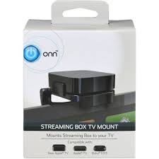 Onn Tv Mount For Streaming Box Apple Tv Amazon Tv Roku Playstationtv Mounted Tv Apple Tv Box Tv