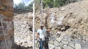 Kalınlıkları 25 cm' den az olmaz. Tas Duvar Nasil Yapilir Detayli Anlatimli 00393280239709 Youtube