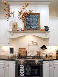 Kitchen Decor Love The Shelf Above The Stove Fall Kitchen Decor Kitchen Decor Fall Kitchen