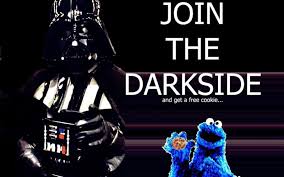 Follow the vibe and change your wallpaper every day! Come To The Dark Side We Have Cookies Wallpapers Wallpaper Cave