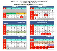 Maybe you would like to learn more about one of these? Rudyarra Com Download Kalender Pendidikan Provinsi Jawa Barat Tahun Pelajaran 2020 2021