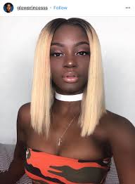 Mother of pearl blonde is recommended to conjoin in tandem with abundant murky tinges of hair. Blonde Hair On Black Women Essence