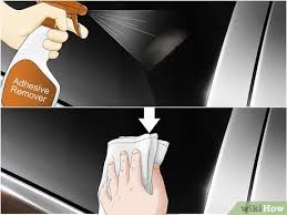 Rotate the cloth to a clean area when needed, and remove all of the adhesive. 3 Ways To Get Glue Off A Car Wikihow