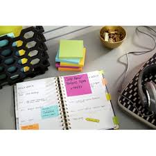 Post It Notes Original Pads In Jaipur Colors 3 X 3 100 Sheet 5 Pack Goruntuler Ile