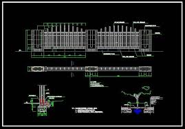 L➤ glass railing dwg 3d models ✓. Wrought Iron Railing Fence Design Free Autocad Blocks Drawings Download Center