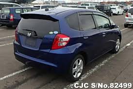 Honda fit with blue sensation pearl exterior and gray interior features a 4 cylinder engine with 117 hp at 6600 rpm*. 2010 Honda Fit Navy Blue For Sale Stock No 82499 Japanese Used Cars Exporter