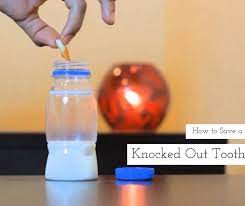 Why put a tooth in milk. How To Save A Knocked Out Tooth Red Apple Pediatric Dental Team