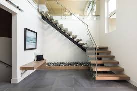 Unten rechts 1/4gewendelte treppe aus fichte. Viertelgewendelte Treppe Modern Holz Stahl Glas Interiors Staircase Treppe Holz Treppe Gewendelte Treppe