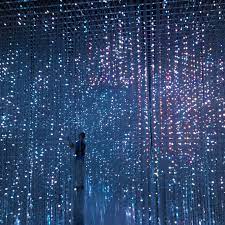 Future World Exhibition Artscience Museum Singapore Amazing Lighting Dsgn Light Art Exhibition Night Light Projector