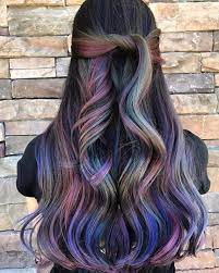 60 Most Gorgeous Hair Dye Trends For Women To Try In 2021 Hair Styles Oil Slick Hair Color Oil Slick Hair