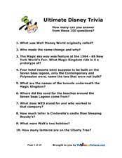 Use it or lose it they say, and that is certainly true when it. Walt Disney World And Disneyland Disney Trivia Challenge Disney Facts Disney Trivia Questions Disney Quizzes Trivia