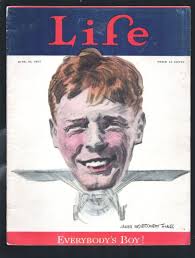 Life 6/27/1927--Charles Lindbergh cover art by James Montgomery Flagg-John  He...