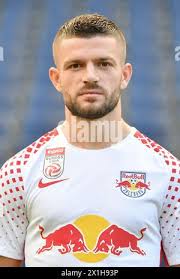 Valon Berisha, Red Bull Salzburg Stock Photo