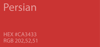 Persian Red Color Code Rgb Html Hex Shades Of Red Color Red Colour Palette Shades Of Red