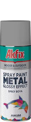 What is the best paint for a steel building? Metal Glossy Effect Spray Paint Akfix
