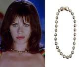 Movie Replica the Waterboy 'vicki Vallencourt' Handmade Cosplay Halloween  Costume Chunky Chain Necklace
