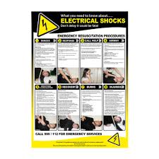 Feel good by mohbad : First Aid For Electric Shock Poster The Guide Ways