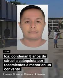 🚨 DEGENERADO a la cárcel en #Ica. El Juzgado Penal Colegiado  Supraprovincial de Ica condenó a 8 años de cárcel efectiva a Ronnie Gerardo  Trillo Uculmana por tocar indebidamente a un menor