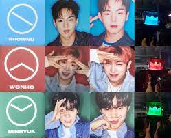 I think it's black and red or black and white but not very sure so please let me know in the cmt tha. Sahael ê¸°ë¤ë ¤ On Twitter Mondoongie Changes Color For Each Member Now This Is The Sweetest Thing I Love This So Much Look How Beautiful It Looks ëª¬ì¤íì'ì¤ Monsta X Monstax Mx 2nd Worldtour Monstax2ndworldtour