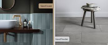 7 of the best ceramic and porcelain tile trends for bathrooms 1. The Difference Between Ceramic And Porcelain Tiles