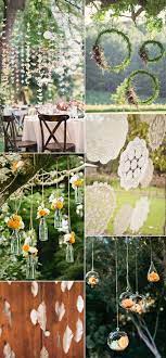 Beautiful And Stylish Wedding Hanging Decorations Elegantweddinginvites Com Blog Rustic Outdoor Wedding Outdoor Wedding Backyard Wedding