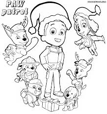 Printable christmas ornament coloring page free pdf charlie brown christmas coloring pages with the peanuts gang woo jr kids activities christmas coloring pages for s here santa is supervising the elves on finishing everything up disney christmas coloring pages pdf Ausmalbild Paw Patrol Pdf Novocom Top